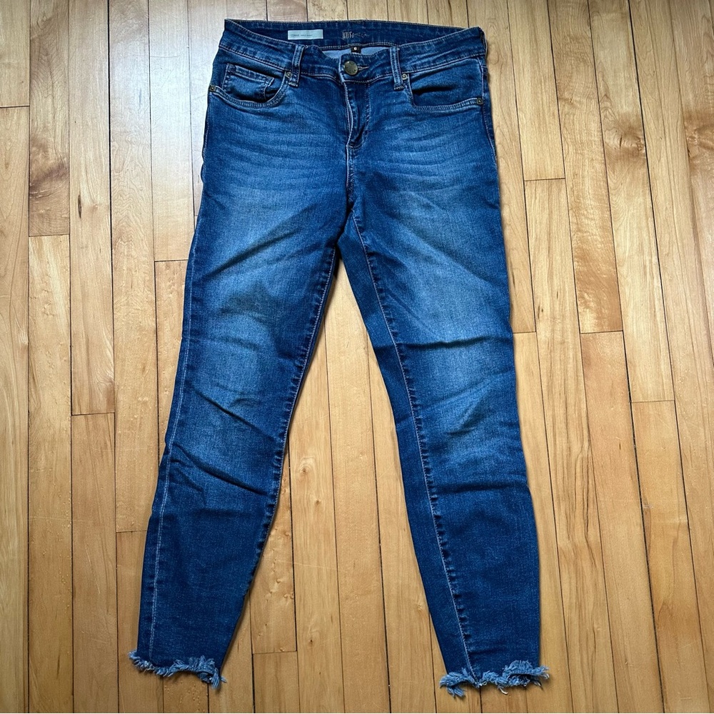 Kut From the Kloth Medium Wash Mid-Rise Jeans